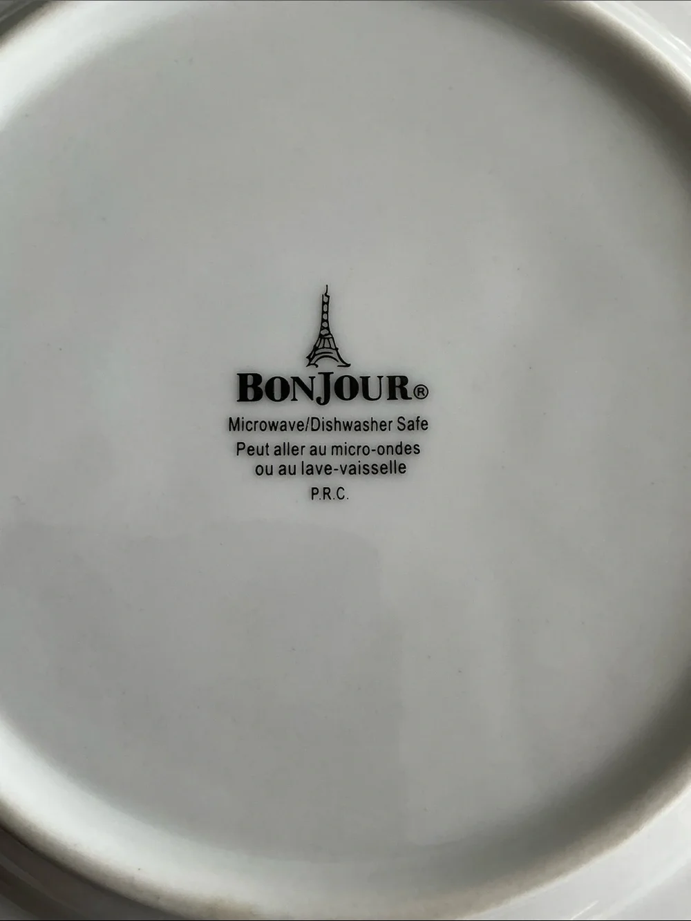 BonJour Set (6) Farm Animal 7” Appetizer Cheese Plates Cow Sheep Goat Embossed